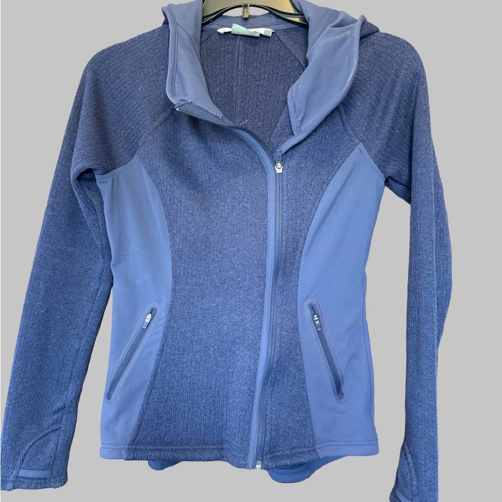 Women’s Navy Blue Athleta Zip-Up Hoodie